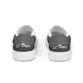 thumbnail image 2 of CROWN DOUBLE GRAY Men’s slip-on canvas shoes (13), 2 of 4