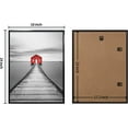 thumbnail image 4 of ELSKER&HOME 18x24 Poster Frame 5 Pack, Black Picture Frame for Horizontal or Vertical Wall Mounting, Sturdy and Scratch-proof, 4 of 7
