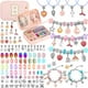 thumbnail image 1 of Kit de pulsera con dijes Billbotk con joyero y abalorios, 1 of 4