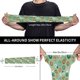 thumbnail image 3 of Fotbe Christmas Donuts Mangas para Brazos con Protección Solar UV- Cubrebrazos para Tatuajes – Mangas Deportivas Refrigerantes UPF 50 para Hombre y Mujer, 3 of 7