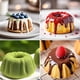 thumbnail image 3 of Molde de tubo acanalado con marco de metal reforzado, 6 cavidades, antiadherente de silicona, para tartas pequeñas (2 unidades) para chocoflan, donas, pan de maíz, brownies y gelatinas. Sin BPA., 3 of 4