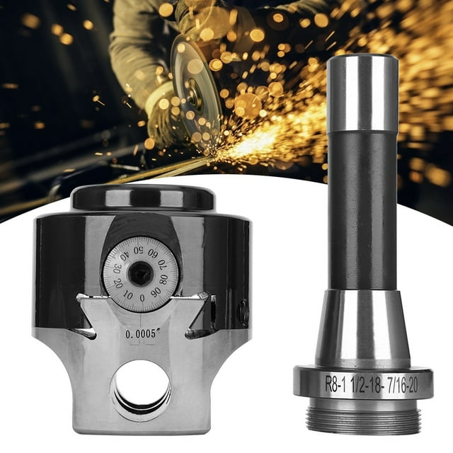 Tornos para trabajar metales, cabezal de mandrinado F1-3/4in Cabezal de mandrinado ajustable Cabezal de mandrinado de torno Altamente recomendado
