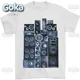 thumbnail image 5 of Camiseta de algodón para hombre y mujer, camisa con estampado de dibujos animados, mono, cuello redondo, manga corta de gran tamaño, 5 of 6