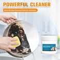 thumbnail image 2 of Powerful Burnt Residue Remover Paste for Cookware,Burnt Pans Cleaner,Pan Bottom Cleaners,Stainless Steel Cookware Cleaner for Burnt Pots and Pans,Pot Bottom Black Cleaner Film (1PC), 2 of 6