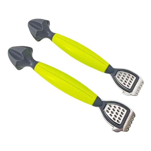 2 piezas de rallador de , exprimidor, mango ergonómico, profesional, compacto, utensilio de cocina, portátil, multifuncional, rallador de