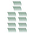 thumbnail image 3 of ZheElen 12pcs 3inch Archery Turkey Feathers Fletchings Vanes Dark Green 3 Inch 5Set, 3 of 6