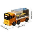 thumbnail image 3 of Children’s Inertial Container Truck Toy – Alloy Flatbed Detachable Small Car Model for Boys – Simulated Freight Transport Vehicle, 3 of 5