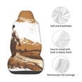 thumbnail image 4 of Balery Western Cowboy Countryside Funda de Asiento para Auto con Diseño - Cubierta Frontal Suave y Transpirable con Protector Antideslizante- 1 Unidad, 4 of 5