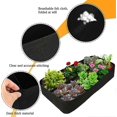 thumbnail image 5 of Large Grow Bag Garden Raised Bed Planter 8 Compartment Fabric Grow Bag Vegetable Plant Flower Herbs 107 Gallon, 5 of 5