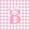 Pink B, variant on Catabedysis Pink Gingham Print Queen Sheets,Plaid Monogrammed R Design Queen Sheet Sets For Girls,4pcs,1 Flat Sheet, 1 Fitted Sheet and 2 Pillowcases