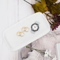 thumbnail image 1 of SKISUNO Jewelry Ceramic Storage Dish Small Item Storage Plate White 1Pack for Desk, 1 of 8