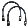 thumbnail image 2 of Asas para bolsos,Asas para bolsos de cuero PU para hacer bolsos,bolsas de transporte correas de repuesto bolsos,con botón a presión Accesorios universales para manualidades DIY,Desmontable, 2 of 7