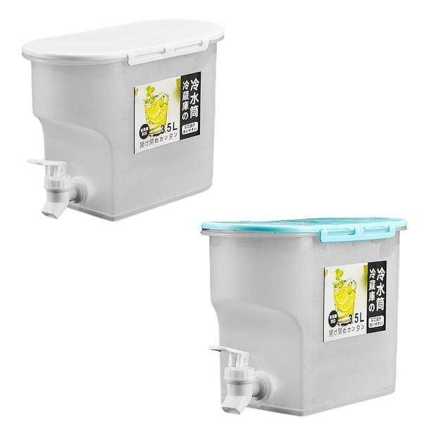 Buy 2 get 10% off 2PC Beverage Dispenser Drink Dispensers For Parties 3.5L Water Jug Dispenser Lemonade Dispenser Iced Beverage Dispensers Party Drink Dispenser