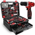 thumbnail image 1 of Juego de herramientas KingTool de 276 piezas con taladro eléctrico inalámbrico de 12 V, 1 of 9