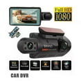 thumbnail image 2 of Dual Lens Dash Cam Car DVR Front and Inside Camera Video Driving Recorder Parking Monitor Night Vision G-Sensor, 2 of 5