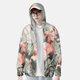 thumbnail image 2 of Balery Tropical With Flamingos Sudadera ligera de manga larga con capucha y protección solar UPF 50+ para hombre y mujer, ideal para pesca y running-Medium, 2 of 7