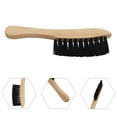 thumbnail image 2 of Bgsha Manche en Bois Forme Tête Cheminée Feu Côté Feu Brosse, 2 of 9
