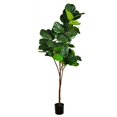 thumbnail image 1 of Vickerman FH190180 8 ft. Green Potted Fiddle Tree in Pot, 1 of 1