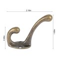 thumbnail image 5 of Roofei Heavy Duty Dual Coat Hooks(10 Pack) - Retro Double Hooks Utility Double Hooks Coat Hanger Wall Mounted with Screws for Coat,Scarf and Robe Hooks, 5 of 5
