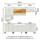 thumbnail image 3 of Cocina Integral Completa Modular Madesa Genova 280cm BB 06, 3 of 10