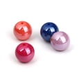thumbnail image 2 of 100 Round AB Multicolor Acrylic Beads 14mm Diameter with 1.9mm Hole, 2 of 3