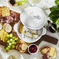 thumbnail image 3 of STAUB Céramique Moule à Brie Rond en Céramique avec Couvercle, Blanc Pur, 3 of 4