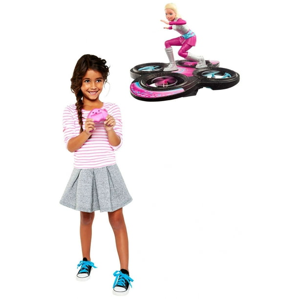 Rayo Ártico punto final Barbie Star Light Adventure Flying RC Hoverboard - Walmart.com