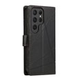thumbnail image 5 of Nalacover Case for Samsung Galaxy S22 Ultra - Card Holder PU Leather Flip Wallet Cover with Magnetic Clasp Stand Hand Strap, Soft TPU Inner Shockproof Anti-Scratches Case for Galaxy S22 Ultra, Black, 5 of 10