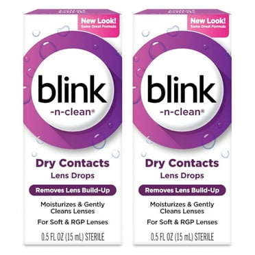Blink-N-Clean Lens Drops-0.5 fl oz -2 Pack