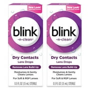 Blink-N-Clean Lens Drops-0.5 fl oz -2 Pack