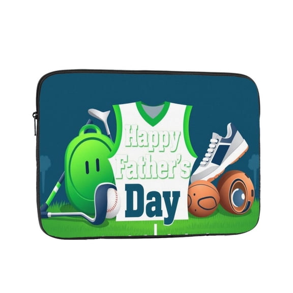 Laptop Sleeve Bag Compatible For iPad MacBook Air Pro Tablet Computer PC notebook Protective Fit in 10/12/13/14/15/16/17 inch Size Happy Fathers Day (2)
