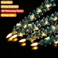 thumbnail image 3 of PYYAN-Christmas Tree Flameless Taper Candles with String Lights, Battery Operated with Remote and Timer, Real Wax LED Taper Candles with 3D Wick for Christmas Decoration, 3 of 4