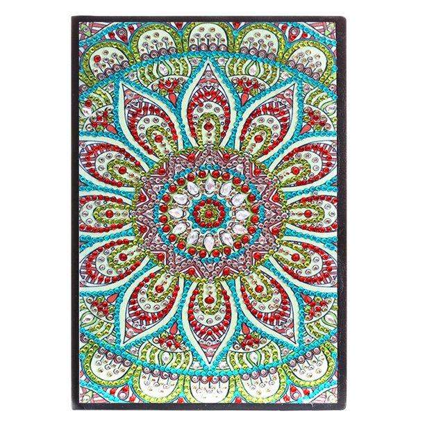 Libro de pintura de cuaderno A5 de 50 páginas con pintura de diamante en forma especial DIY FLhrweasw Nuevo