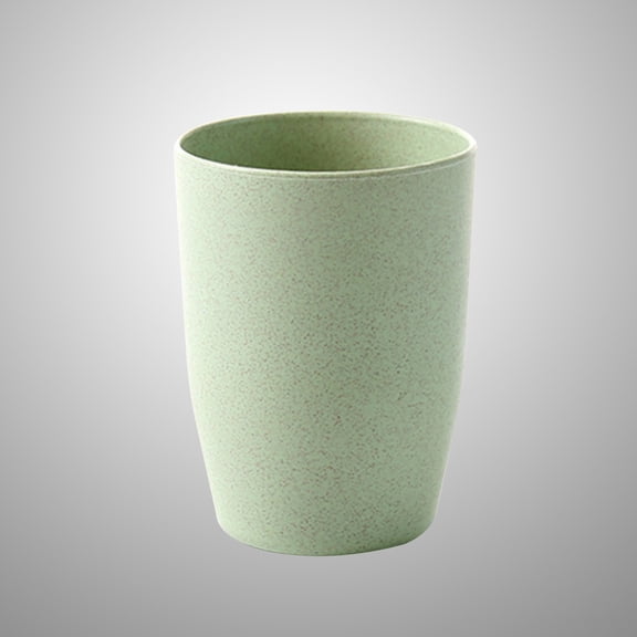 Niceauty Bathroom Tooth Cup Light Green Simple Round 1Set