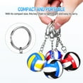 thumbnail image 3 of 4 Uds llaveros de voleibol colgantes de voleibol llavero dijes bolsa colgantes para colgar, 3 of 6
