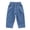 Dark Blue, variant on Huanglei Boys Summer Pants Loose Fit Casual Straight Leg Trousers Proof Everyday Wear ,School Jeans For Boys /Size 3-4 Years(Dark Blue)