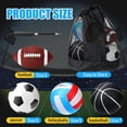 thumbnail image 2 of Juego de pelotas deportivas Jerify de fútbol, baloncesto y voleibol, 4 unidades, 2 of 6