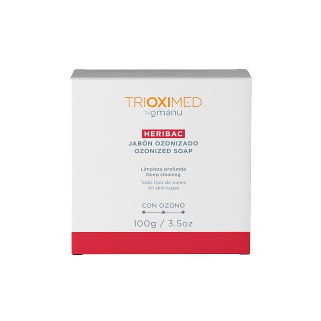 Jabón en barra Corporal Ozonizado Trioximed 100 g