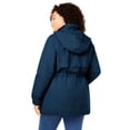 thumbnail image 2 of Woman Within Plus Size Taslon Anorak Jacket With Removable Fleece Lining, 2 of 6