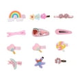 thumbnail image 1 of Mialoley Little Girls Princess Hairpins, Sweet Style Animal/Flower Bangs Clip, 1 of 7