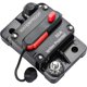 thumbnail image 1 of 50A Circuit Breaker for Trolling Motors Boat ATV 12V-48VDC Manual Power Supply with Waterproof Manual Reset In-Line Fuse (50A), 1 of 4
