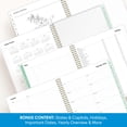 thumbnail image 6 of Blue Sky 2026-2027 Weekly and Monthly Academic Year Planner Calendar, July 2026 - June 2027, 8.5" x 11", Flexible Cover, Wirebound, Laminated Tabs, Storage Pocket, Laurel, 6 of 10