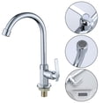thumbnail image 3 of Sink Cold Taps Faucet Kitchen Sink Faucet Single Lever Hole Tap Cold Water, 3 of 10