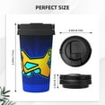 thumbnail image 4 of Saiise Geometry Dash Print Travel Coffee Mug 16oz,Insulated Coffee Mug to Go,Reusable Coffee Travel Mug with Seal Lid,Vacuum Stainless Steel Coffee Cups for Hot/Ice Coffee Tea, 4 of 8