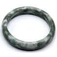 thumbnail image 5 of Green Natural Stone Jade Bangle Bracelets - Stone Jewelry for Women & Men - Gift Packaging Box Included | Good Luck Bracelet| Gift for Her, 5 of 6