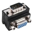 thumbnail image 4 of 5X 15-Pin VGA Male to Female M/F Right Angle Adapter, 4 of 8