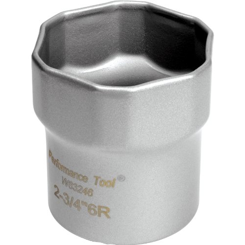 Wilmar Performance Tool W83246 1/2 DR Lock Nut Socket, 23/4Inch