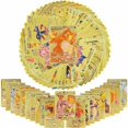 thumbnail image 1 of DECKON Edición francesa 58 Uds 2022 tarjetas raras Gold Genie Cards Vmax + V + Gx + Energy Cards Trading Card Game Cards grandes regalos para niños Kuyhfg Bienvenido a Kuyhfg, 1 of 5