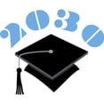 thumbnail image 2 of CafePress - Class Of 2030 Graduation Gift - Pint Glass, Drinking Glass, 16 oz. CafePress, 2 of 4