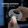 Automatic Electric Nail Clipper with LED Light, 3Speed USB